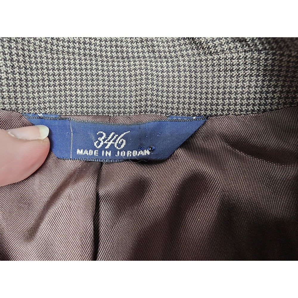 Brooks Brothers 346 Blazer Mens 37R Wool Stretch Two Button Sport Coat Jacket - Picture 4 of 12